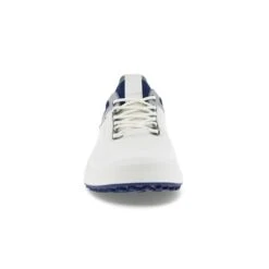Ecco Core Golf Shoes - White/Silver/Blue -Golf Equipment Store 100804 100804 60214 front