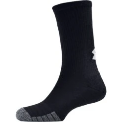 Under Armour UA HeatGear® Crew Socks 3pk - Black 7 Under Armour UA HeatGear® Crew Socks 3pk - Black -Golf Equipment Store 1346751 001 SIDEPROF SL