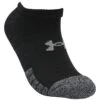 Under Armour UA HeatGear® No Show Socks 3pk - Black 2 Under Armour UA HeatGear® No Show Socks 3pk - Black -Golf Equipment Store 1346755 001 F EM