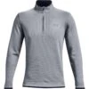 Under Armour UA Men's Storm SweaterFleece ½ Zip - Steel / White 1 Under Armour UA Men's Storm SweaterFleece ½ Zip - Steel / White -Golf Equipment Store 1359971 035 HF