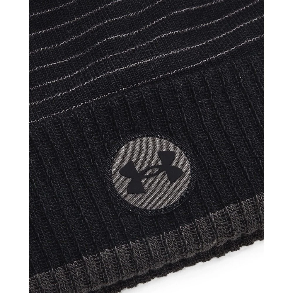 Under Armour Men's UA Truckstop Fleece Beanie - Black 4 Under Armour Men's UA Truckstop Fleece Beanie - Black - Image 2