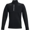 Under Armour Men's UA Storm Daytona ½ Zip - Black -Golf Equipment Store 1366280 001 HF