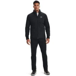 Under Armour Men's ColdGear® Infrared Tapered Pants - Black 7 Under Armour Men's ColdGear® Infrared Tapered Pants - Black -Golf Equipment Store 1366289 001 FSF