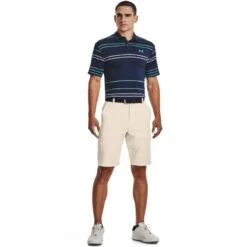 Under Armour Drive Tapered Golf Shorts - Beige -Golf Equipment Store 1370086 110 FSF