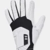 Under Armour UA Iso-Chill Golf Glove - White/Black