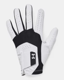 Under Armour UA Iso-Chill Golf Glove - White/Black