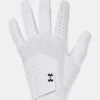 Under Armour UA Iso-Chill Golf Glove - White -Golf Equipment Store 1370277 100 SLF SL