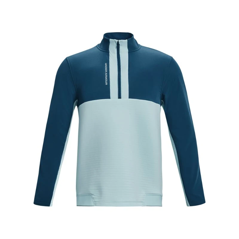 Under Armour Men's UA Storm Daytona ½ Zip - Fuse Teal/Petrol Blue 3 Under Armour Men's UA Storm Daytona ½ Zip - Fuse Teal/Petrol Blue