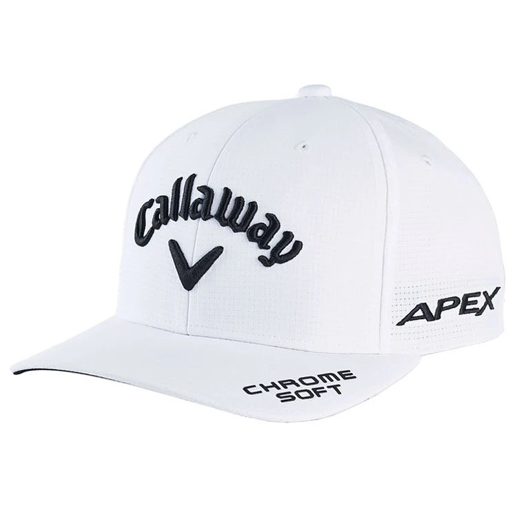 Callaway Men's TA Performance Pro Golf Cap - White 3 Callaway Men's TA Performance Pro Golf Cap - White