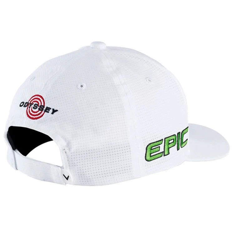 Callaway Men's TA Performance Pro Golf Cap - White 4 Callaway Men's TA Performance Pro Golf Cap - White - Image 2