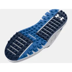 Under Armour Men's UA HOVR Fade 2 SL Spikeless Golf Shoes - White/Academy -Golf Equipment Store 3026970 101 SOLE