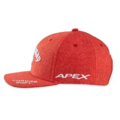 Callaway Men's TA Performance Pro Golf Cap 2022 - Heather Red -Golf Equipment Store 4 5222044 HW CG TA PERFORMA 4
