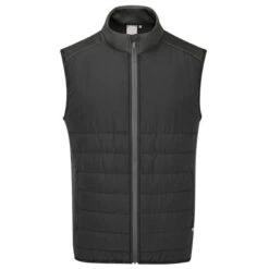 Ping Arlo SensorWarm Full-Zip Mens Vest - Black/Asphalt