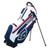 Callaway Chev Dry Stand Bag 21 - Navy/White/Red -Golf Equipment Store 5121003 bg cg stn chev dry nvy wht rd 21 tq front 2