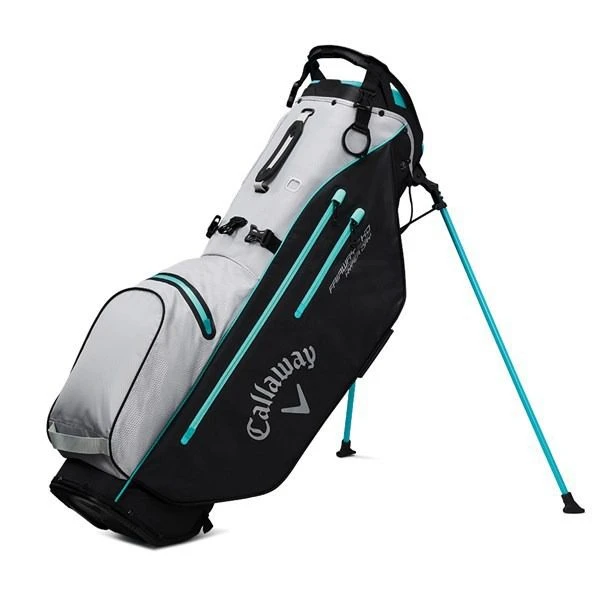 Callaway Fairway C HD Waterproof Stand Bag - Silver/Black/Green 3 Callaway Fairway C HD Waterproof Stand Bag - Silver/Black/Green