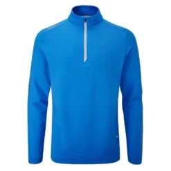 Ping Edwin 1/2 Zip Mens Golf Sweater - French Blue