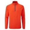 Ping Edwin 1/2 Zip Mens Golf Sweater - Flame