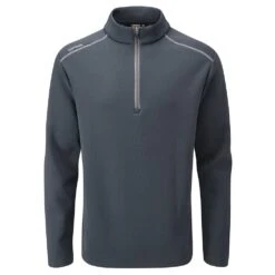 Ping Ramsey Half Zip Mens Fleece Golf Top - Navy