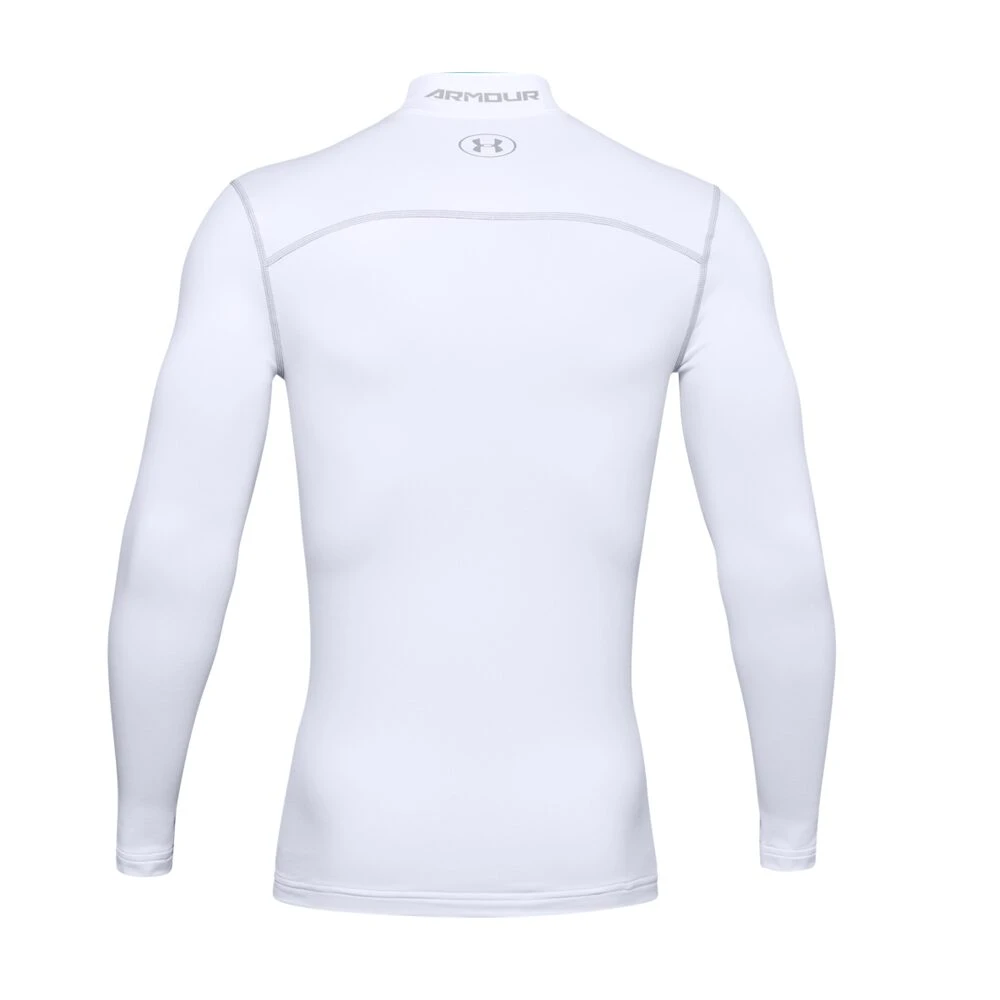 Under Armour ColdGear® Armour Compression Mock White 4 Under Armour ColdGear® Armour Compression Mock White - Image 2