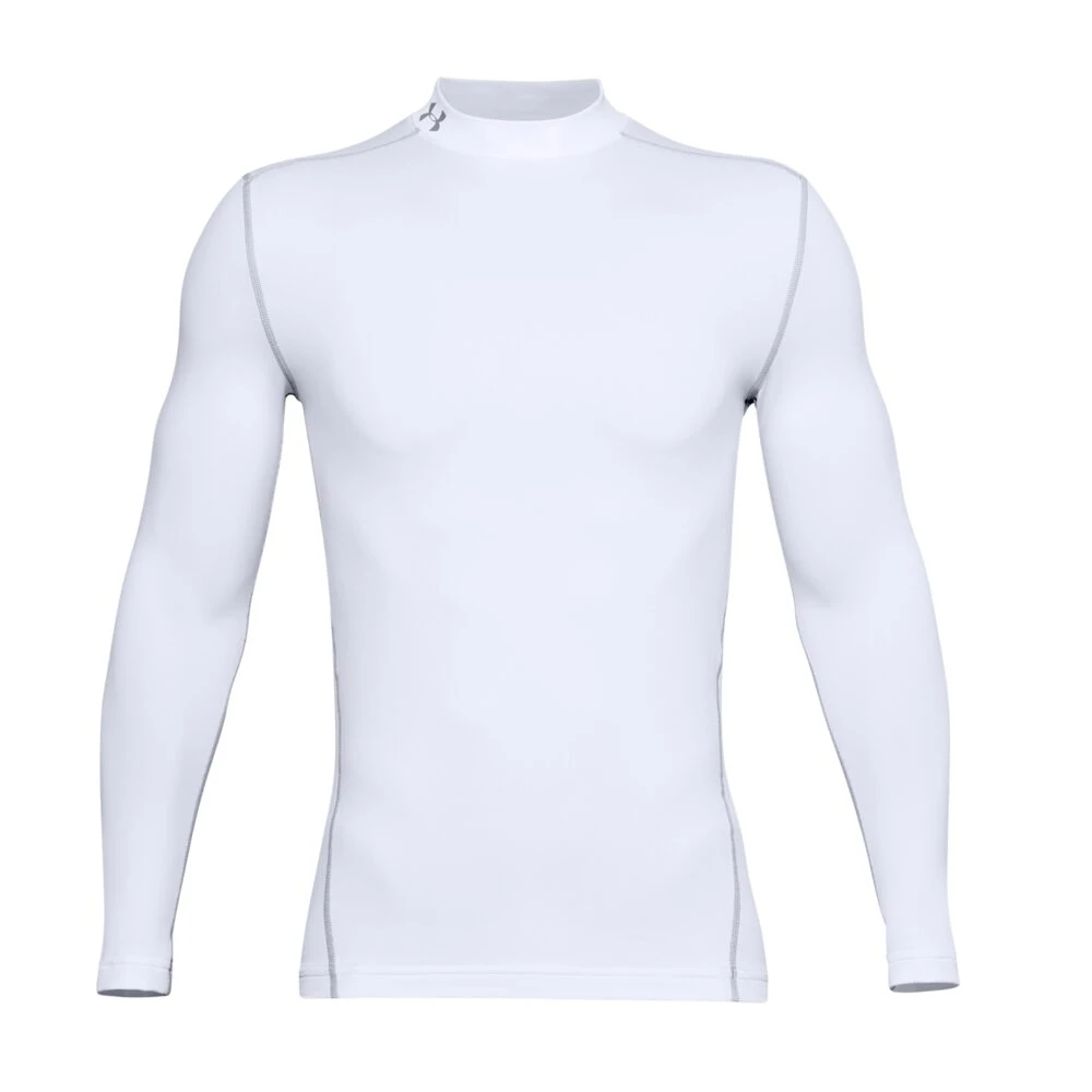 Under Armour ColdGear® Armour Compression Mock White 3 Under Armour ColdGear® Armour Compression Mock White