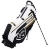 Callaway Chev Dry Stand Bag 21 - Black/White/Gold -Golf Equipment Store Callaway Chev Dry Golf Stand Bag Black White Gold 1