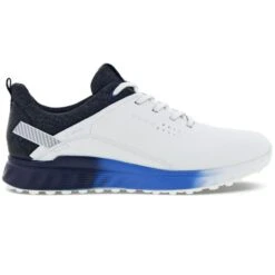 Ecco S-Three Gore-Tex Golf Shoes - White/Black