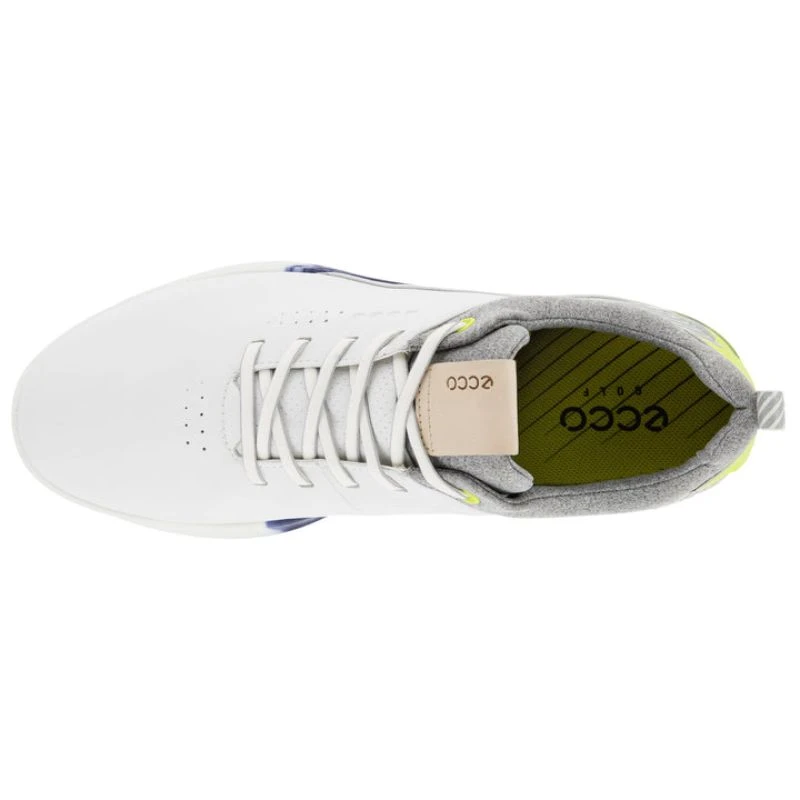 Ecco Ecco Mens S-Three Golf Shoes - White/Lime Punch 6 Ecco Ecco Mens S-Three Golf Shoes - White/Lime Punch - Image 4