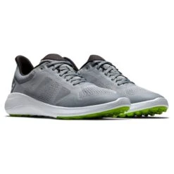 FootJoy FJ Flex Athletic Golf Shoes - Grey/White -Golf Equipment Store FJ 56142 04