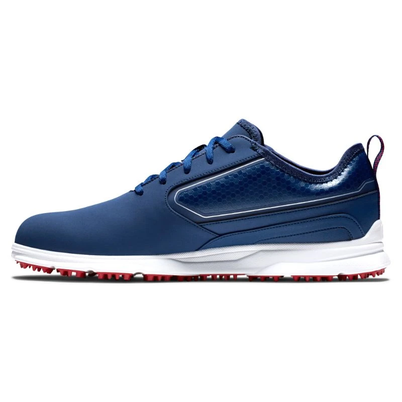 FootJoy SuperLites XP 2022 Golf Shoes - Navy/Red 6 FootJoy SuperLites XP 2022 Golf Shoes - Navy/Red - Image 4