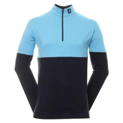 FootJoy Colour Block Chill Out Pullover - Blue/Navy