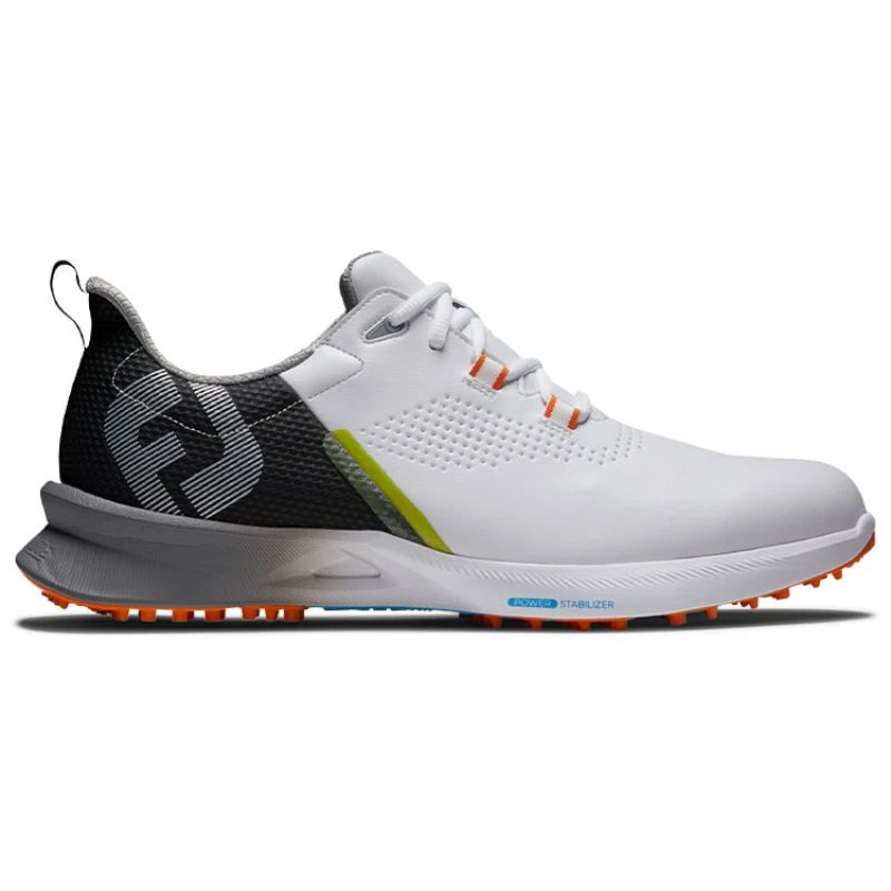 FootJoy Fuel Golf Shoes - White/Black/Orange 3 FootJoy Fuel Golf Shoes - White/Black/Orange