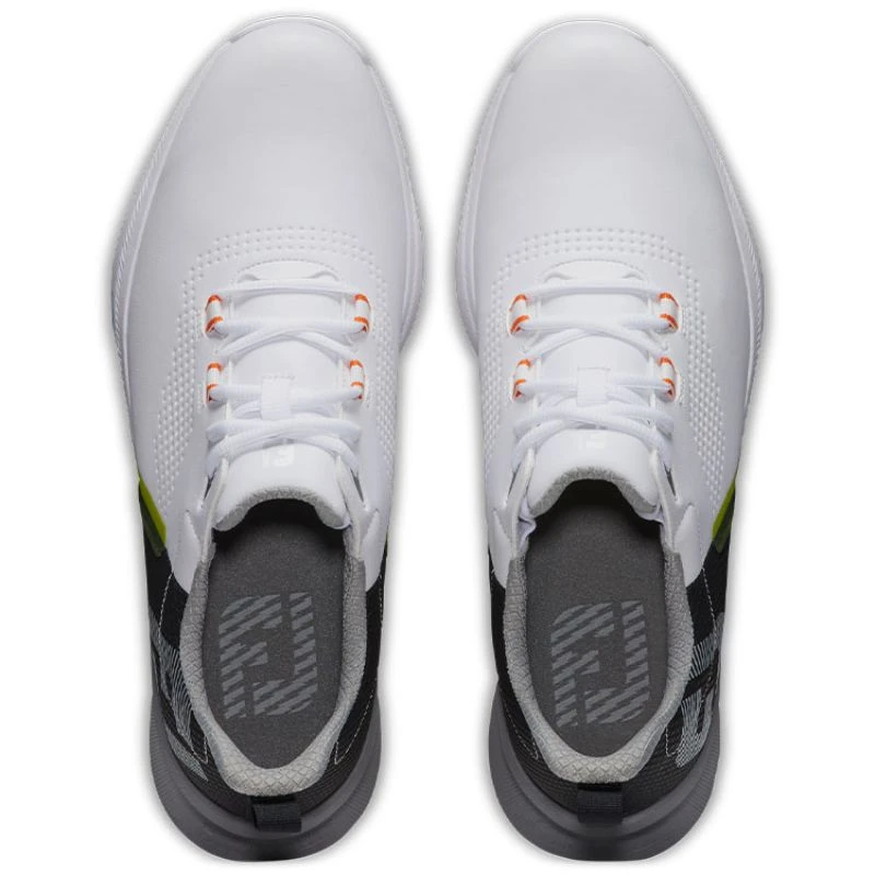 FootJoy Fuel Golf Shoes - White/Black/Orange 4 FootJoy Fuel Golf Shoes - White/Black/Orange - Image 2