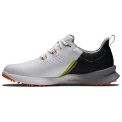 FootJoy Fuel Golf Shoes - White/Black/Orange 10 FootJoy Fuel Golf Shoes - White/Black/Orange -Golf Equipment Store FootJoy Fuel Golf Shoes White Black Orange 3
