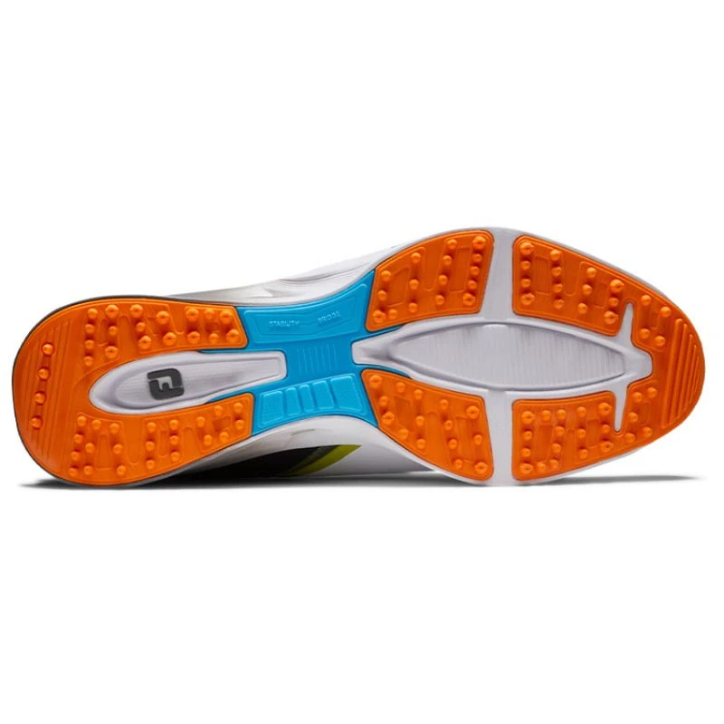 FootJoy Fuel Golf Shoes - White/Black/Orange 6 FootJoy Fuel Golf Shoes - White/Black/Orange - Image 4