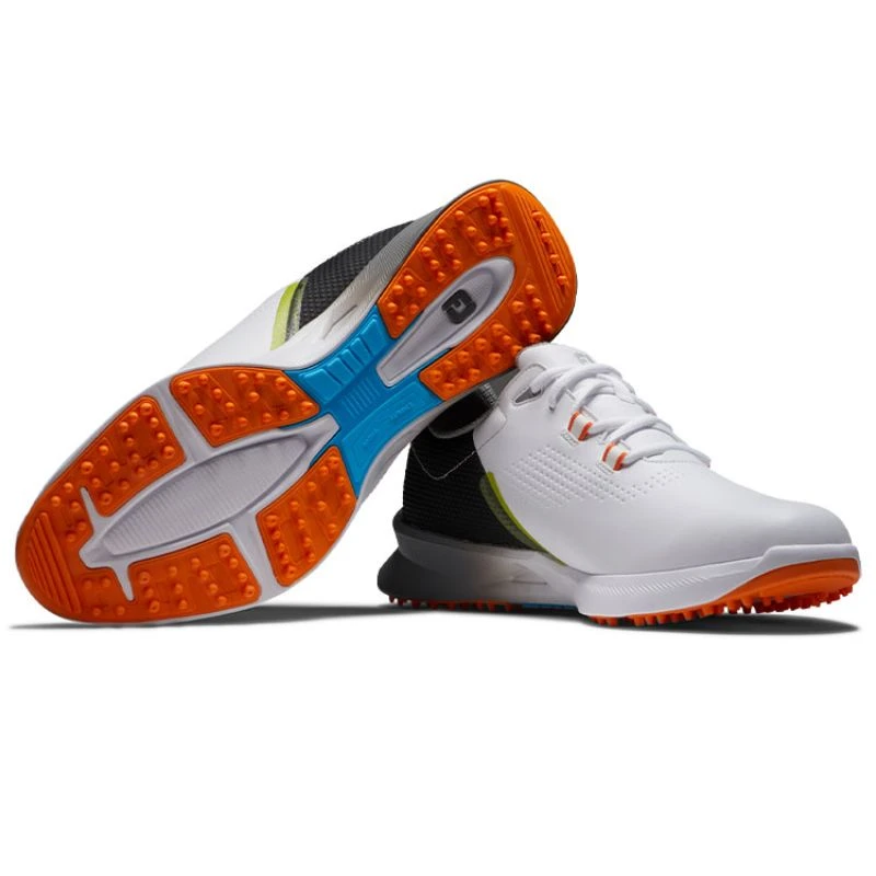 FootJoy Fuel Golf Shoes - White/Black/Orange 8 FootJoy Fuel Golf Shoes - White/Black/Orange - Image 6