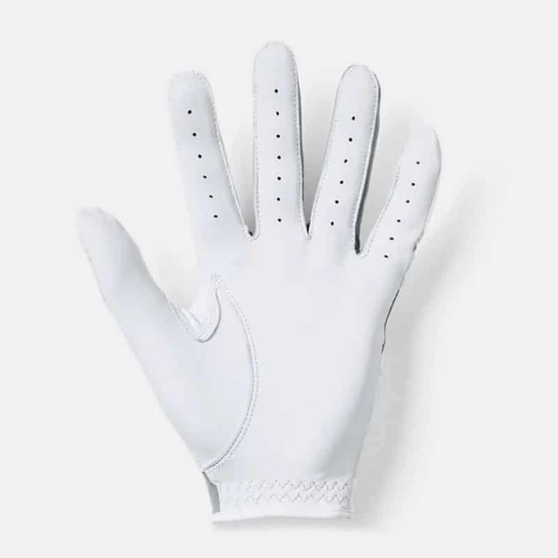 Under Armour UA Iso-Chill Golf Glove - White/Steel 4 Under Armour UA Iso-Chill Golf Glove - White/Steel - Image 2
