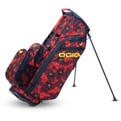 Ogio All Elements Hybrid Stand Bag - Red Flower Party