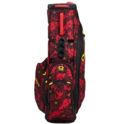 Ogio All Elements Hybrid Stand Bag - Red Flower Party -Golf Equipment Store Ogio Red Flowers Stand Bag 2 700x
