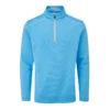 Ping Ramsey Half Zip Mens Fleece Golf Top - Infinity Blue Marl 1 Ping Ramsey Half Zip Mens Fleece Golf Top - Infinity Blue Marl -Golf Equipment Store P03356 RAMSEY INFINITY BLUE MARL 01