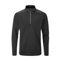 Ping Marshall 1/2 Zip Mens Golf Sweater - Black