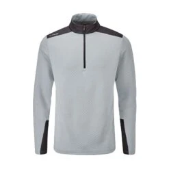 Ping Marshall 1/2 Zip Mens Golf Sweater - Quarry/Black