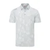 Ping Jay Golf Polo Shirt - Pearl Grey 1 Ping Jay Golf Polo Shirt - Pearl Grey -Golf Equipment Store P03573 JAY PEARL GREY 01