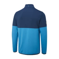 Ping Nexus 1/2 Zip Mens Fleece Golf Top - Danube/Oxford Blue -Golf Equipment Store P03578 NEXUS DANUBE OXFORD BLUE 02
