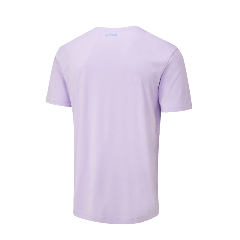 Ping Split Ball Tee Golf Shirt - Cool Lilac 4 Ping Split Ball Tee Golf Shirt - Cool Lilac - Image 2