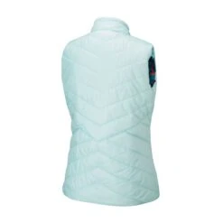 PING Ladies Cece Quilted Gilet - Navy Multi 9 PING Ladies Cece Quilted Gilet - Navy Multi -Golf Equipment Store P93576 CECE NAVY MULTI AQUATIC BACK 02