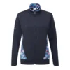Ping Ladies Oria Jacket 1 Ping Ladies Oria Jacket -Golf Equipment Store P93611 ORIA NAVY LAGUNA MULTI 01