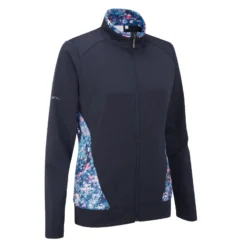 Ping Ladies Oria Jacket -Golf Equipment Store P93611 ORIA NAVY LAGUNA MULTI 03