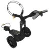 PowaKaddy FX3 Black Extended Electric Golf Trolley 2022 -Golf Equipment Store PowaKaddy 2022 FX3 Electric Golf Trolley Extended 1 Black