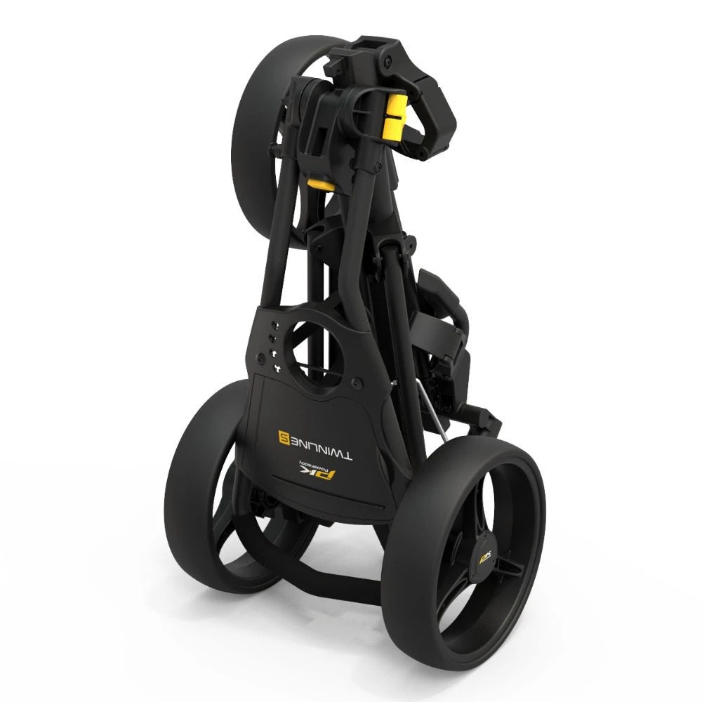 PowaKaddy Twinline 5 Golf Push Trolley - Black 6 PowaKaddy Twinline 5 Golf Push Trolley - Black - Image 4