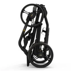 PowaKaddy Twinline 5 Golf Push Trolley - Black 8 PowaKaddy Twinline 5 Golf Push Trolley - Black -Golf Equipment Store Powakaddy TL5 Black Folded Side Max Quality